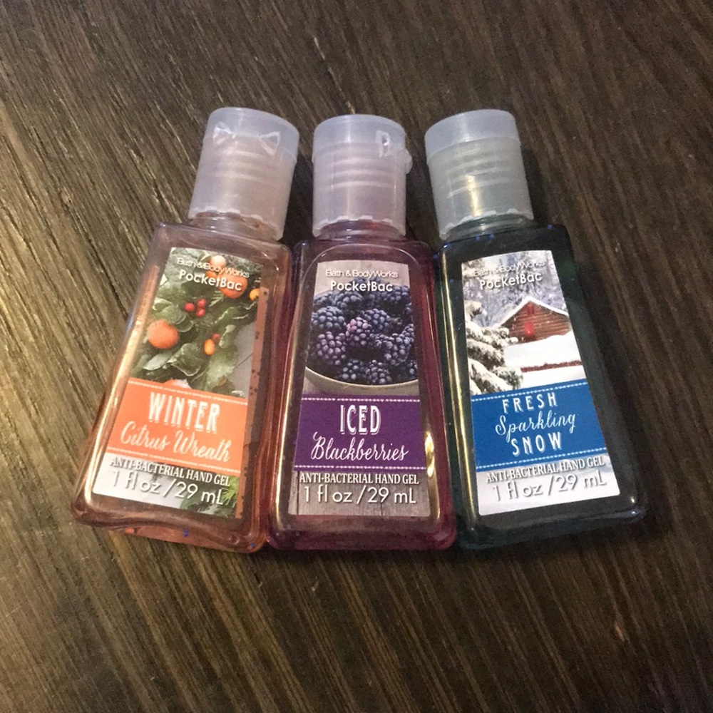 discontinued bath and Bodyworks pocketbac set